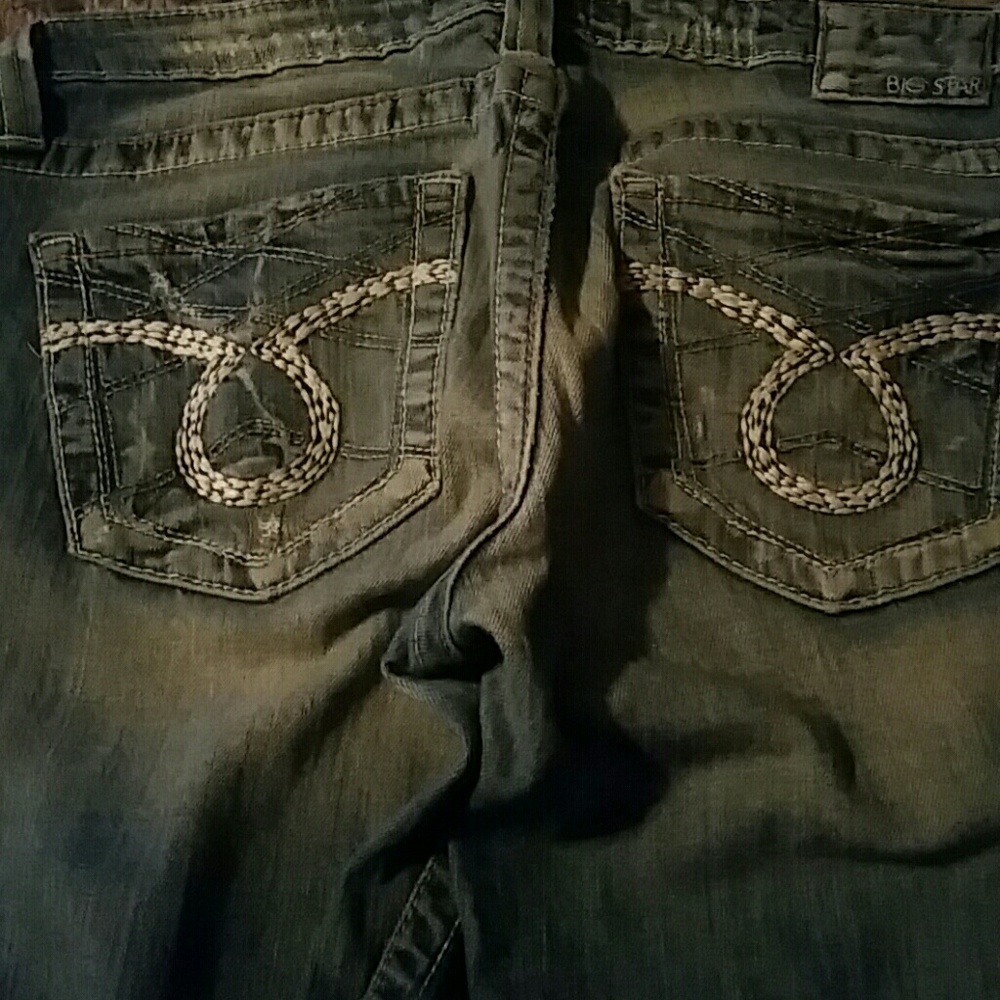 Big star skinny jeans size 9